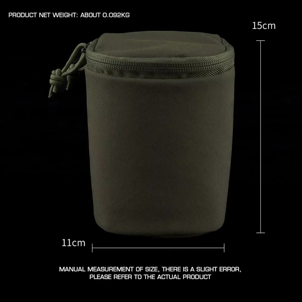 Funda táctica acolchada para gafas visión nocturna estilo Ferro con MOLLE - imagen 2