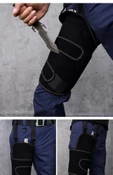 Protectores de piernas antipuñaladas para moto, muslos y pantorrillas