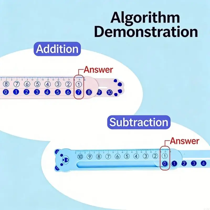 Regla de matemáticas interactiva para descomposición suma y resta - imagen 5