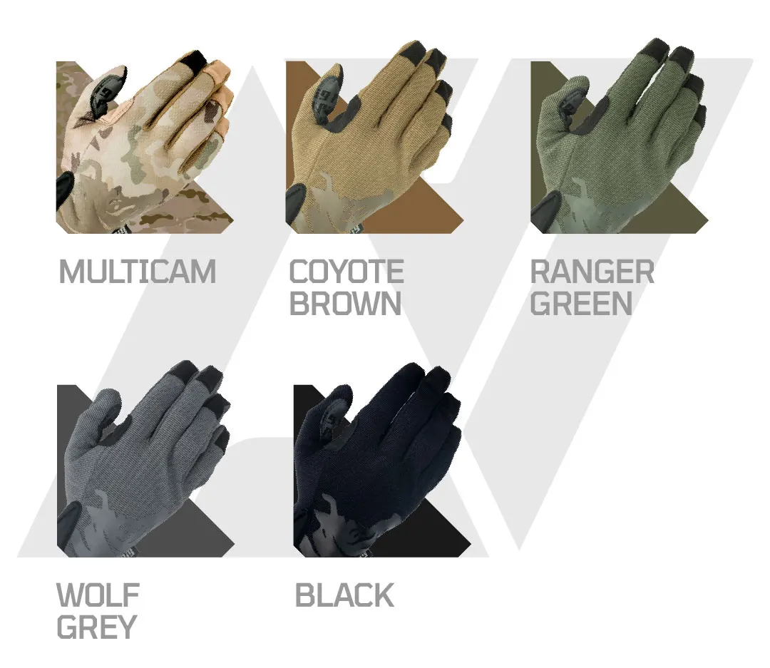 Guantes livianos y flexibles para movimiento