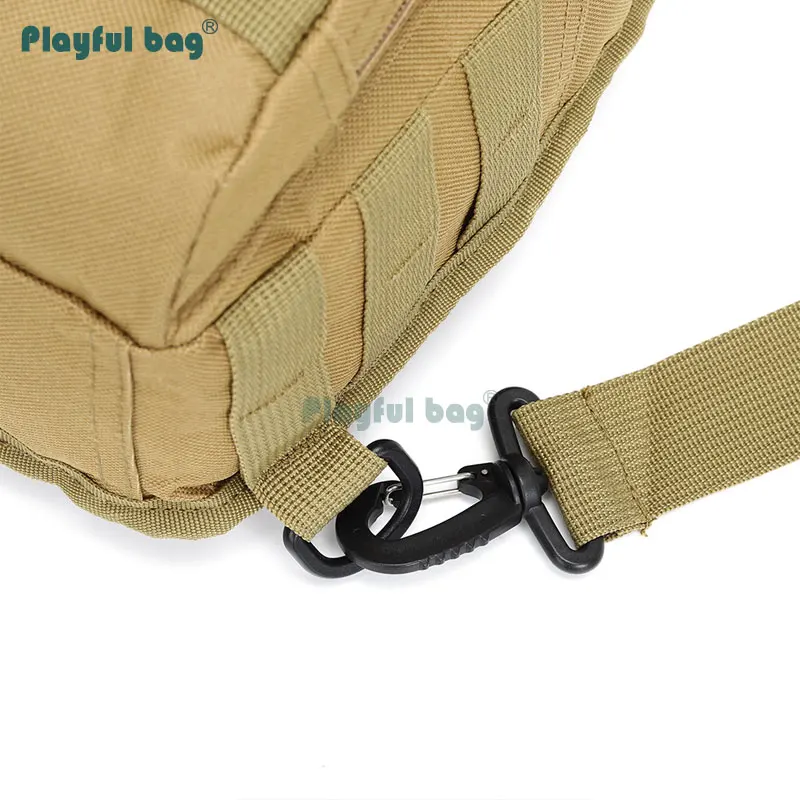 AVA135 Bolso de pecho táctico para hombre - bandolera multifuncional - imagen 4