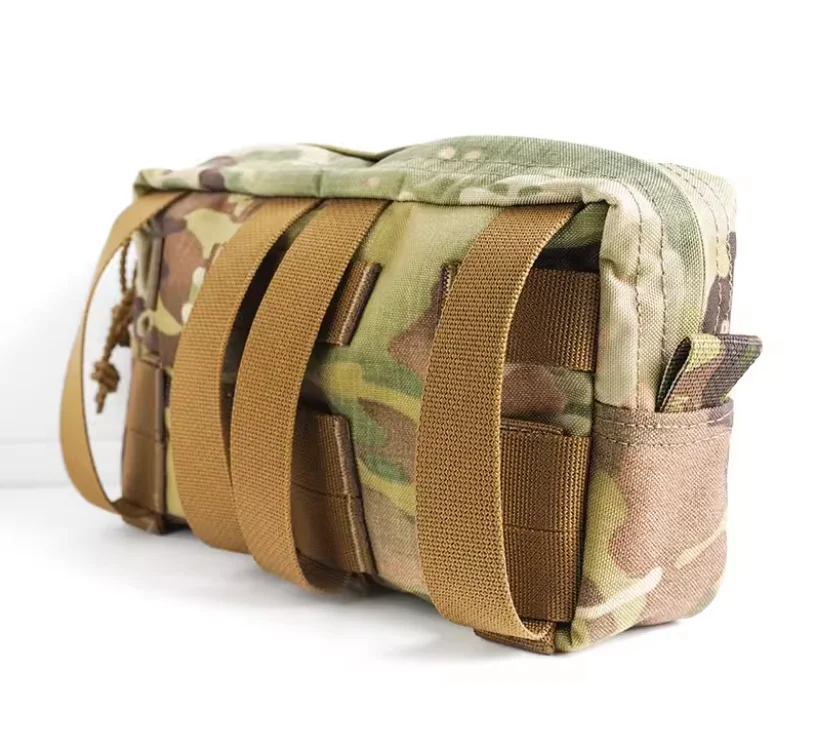 Bolsa táctica de almacenamiento MOLLE con cierre para exterior - imagen 2