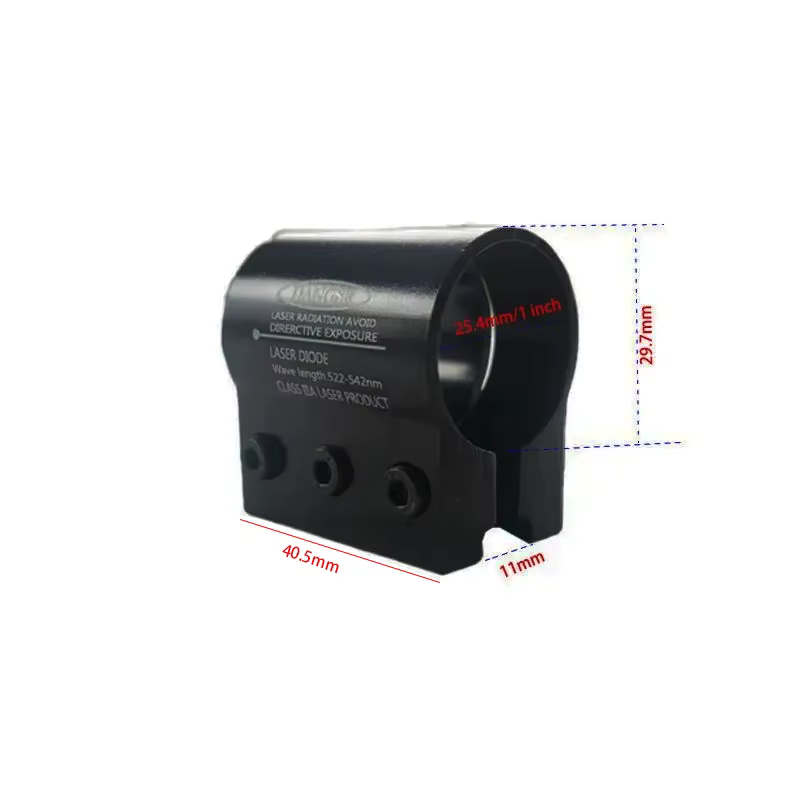 Soporte linterna táctica 1 pulgada rail 11mm – Caza y outdoor