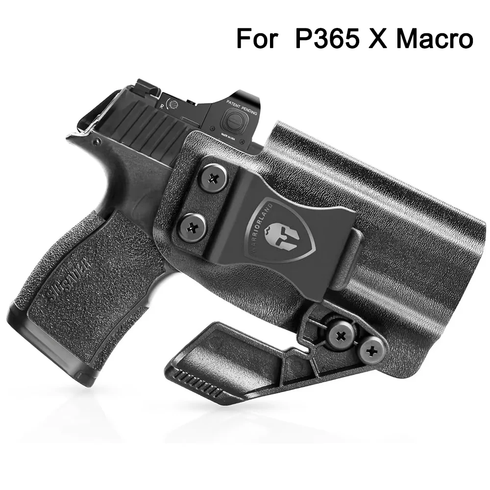Funda IWB Kydex Sig Sauer P365-XMacro corte óptico – Mano derecha