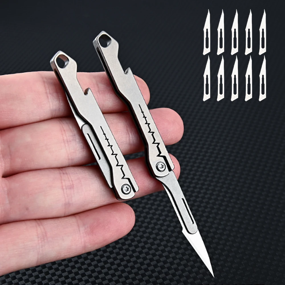 Abridor y cuchillo plegable EDC JIANLAI