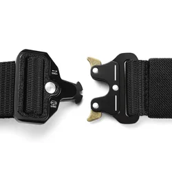 Cinturón táctico nailon unisex hebilla polímero resistente