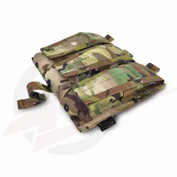 Porta cargadores triple M4 sistema MOLLE para chaleco JPC AVS