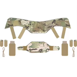 Chaleco táctico AVS protector de cuello alta visibilidad