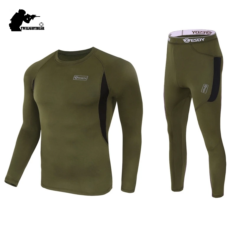 Ropa Interior Térmica para Hombre con Forro Polar y Secado Rápido - imagen 3