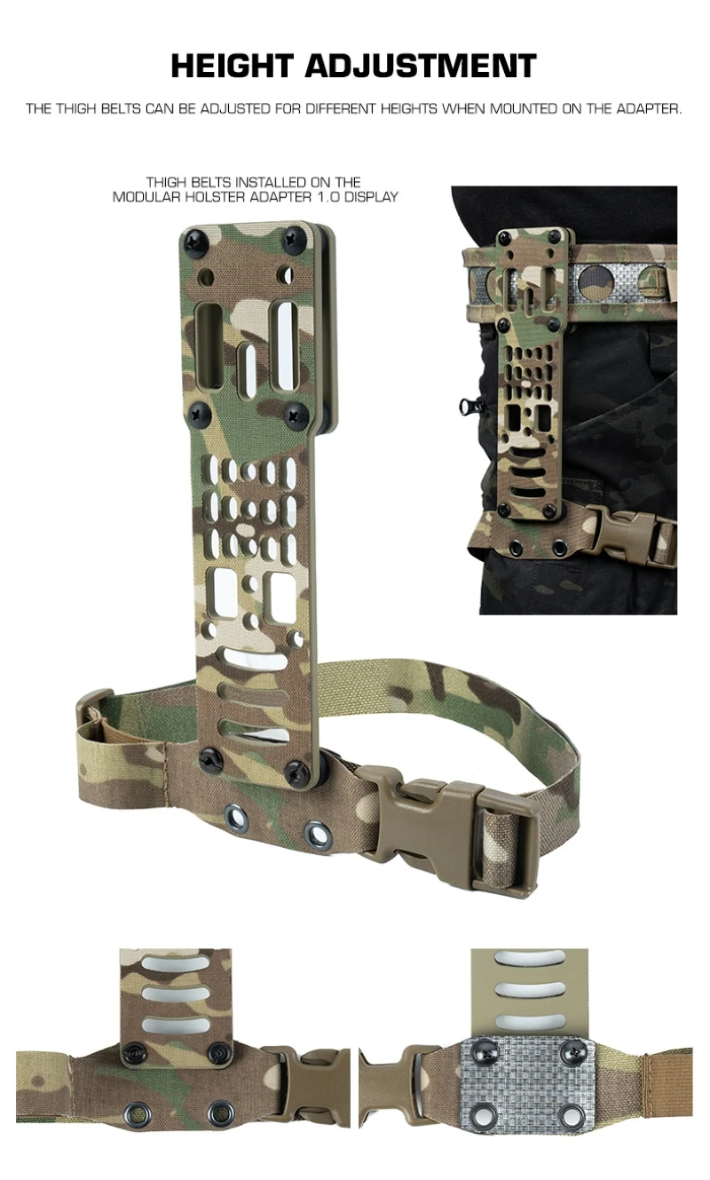 Adaptador modular en uso