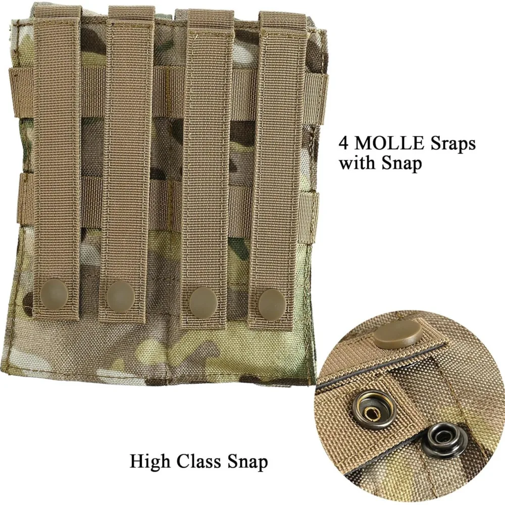 Bolsa tactica para cargador 5,56 doble - compatible M4/M16/AR-15 - imagen 3