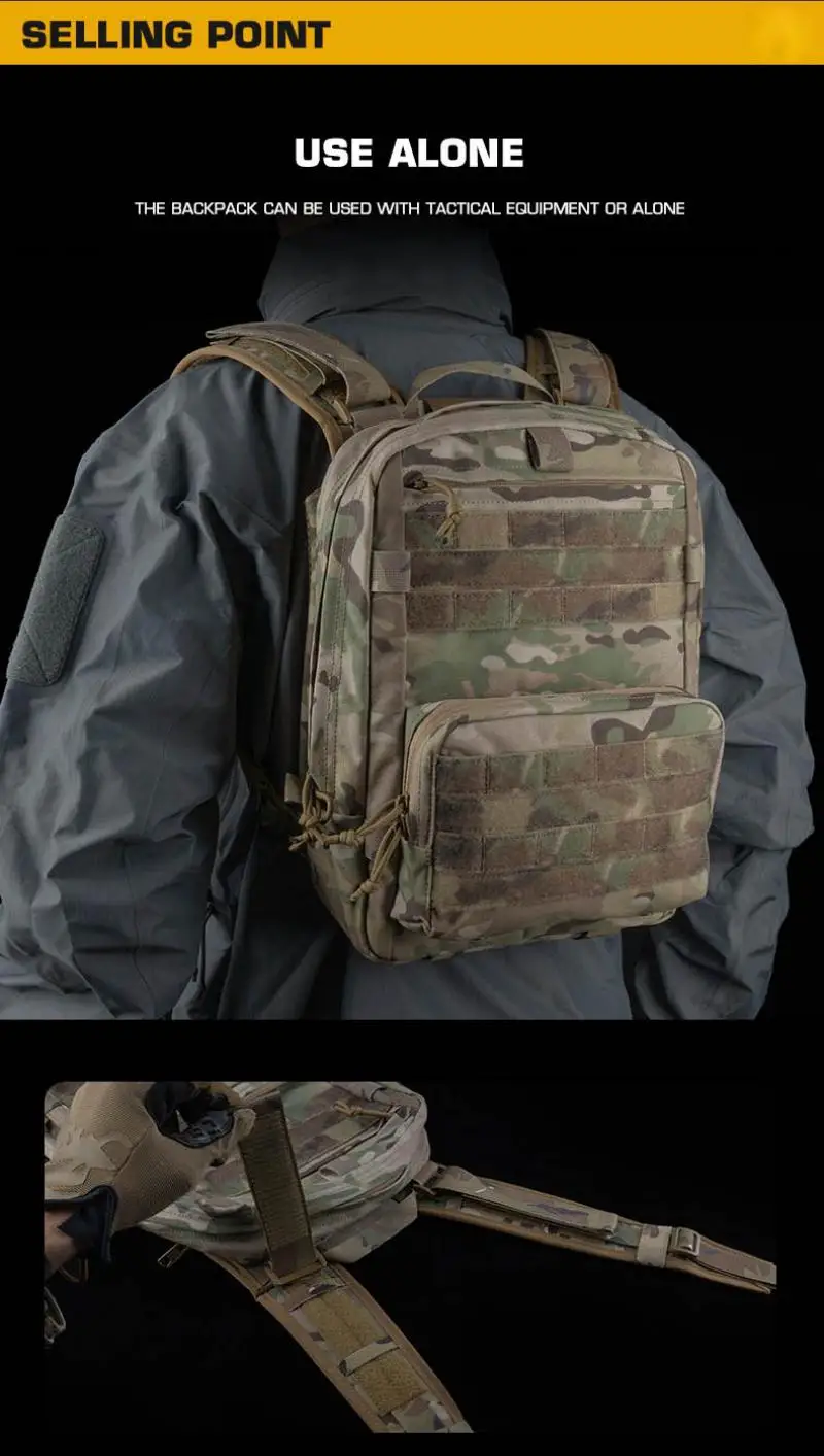 Construcción de la mochila JPCR con espalda transpirable