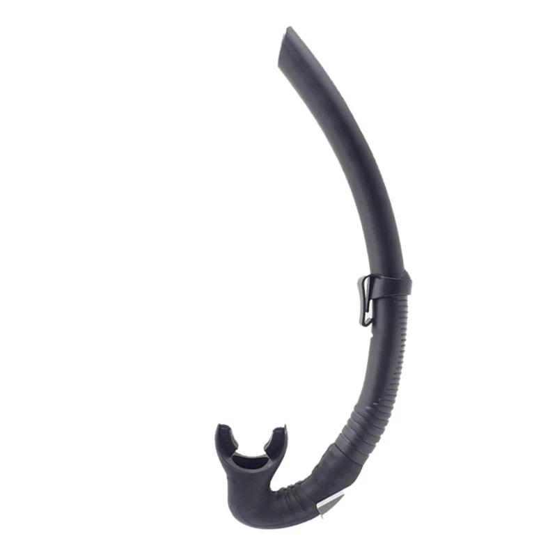 Snorkel antisifón silicona adultos niños – Natación buceo - imagen 4