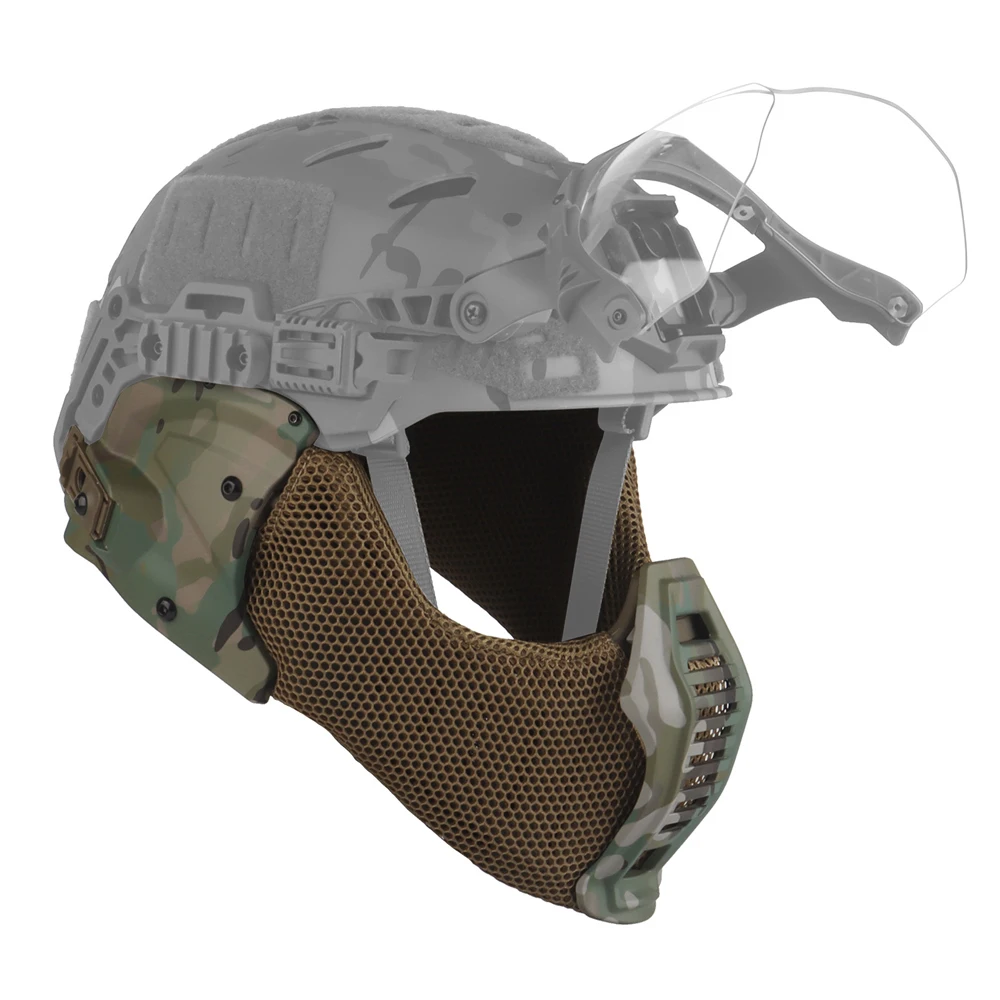 Wendy 3.0 Casco táctico airsoft con protección facial - imagen 4