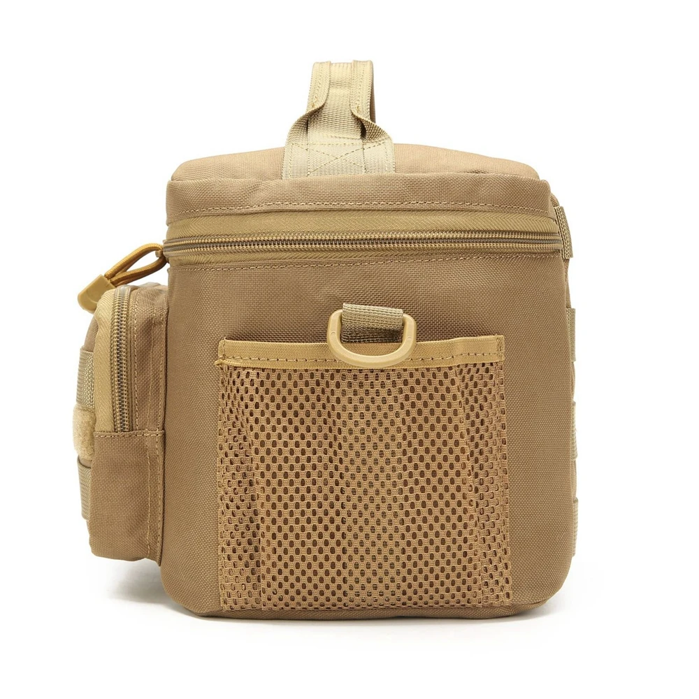 Variante verde de la bolsa térmica CLUSGO en entorno natural
