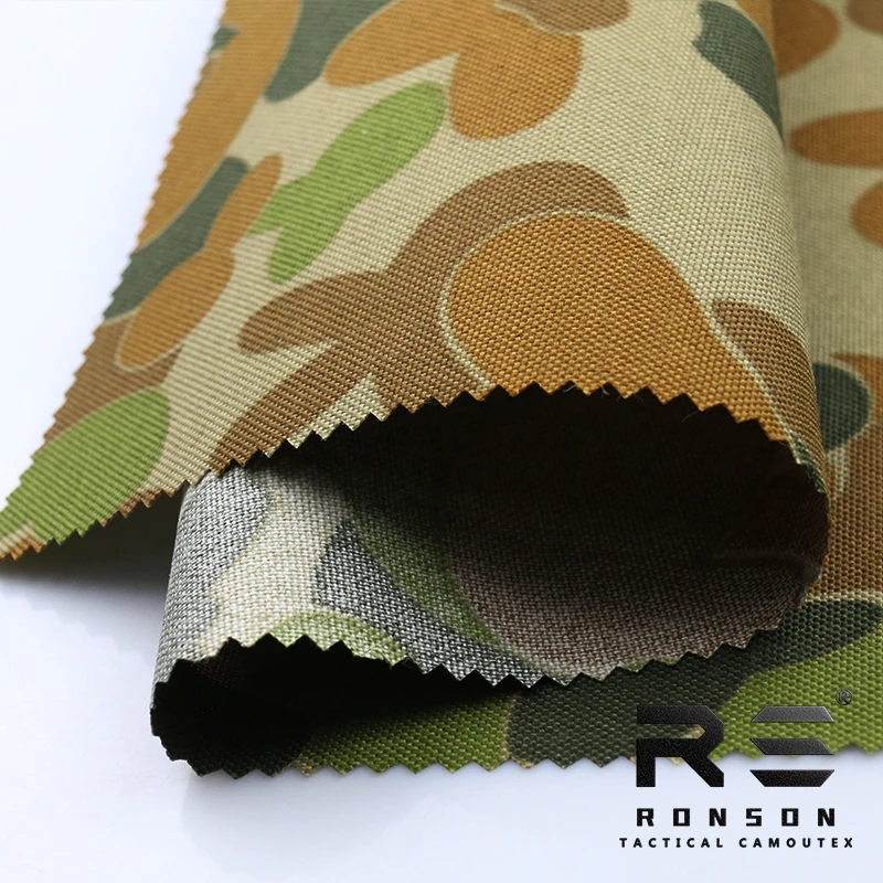 Tela táctica camuflaje Australia Oxford poliéster para chaleco bolso - imagen 4