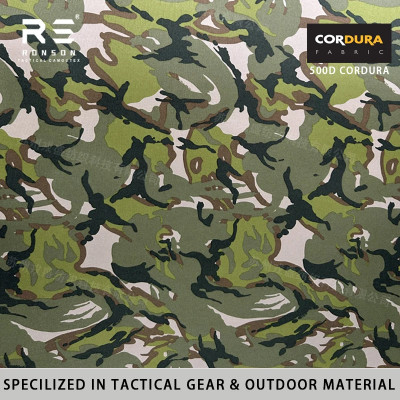 Mochila táctica de nylon Cordura 500D camuflaje cinco hojas