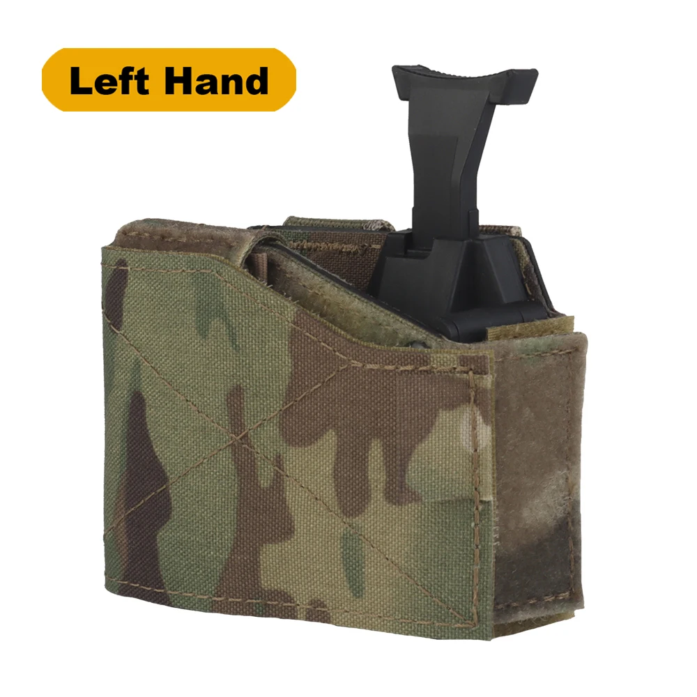 Funda táctica MOLLE zurdo para pistola Airsoft con liberación rápida - imagen 2