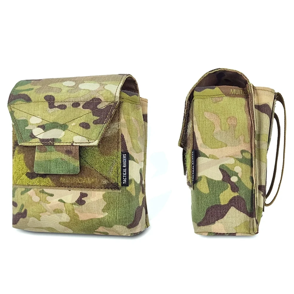 Bolsa táctica multifuncional vista lateral