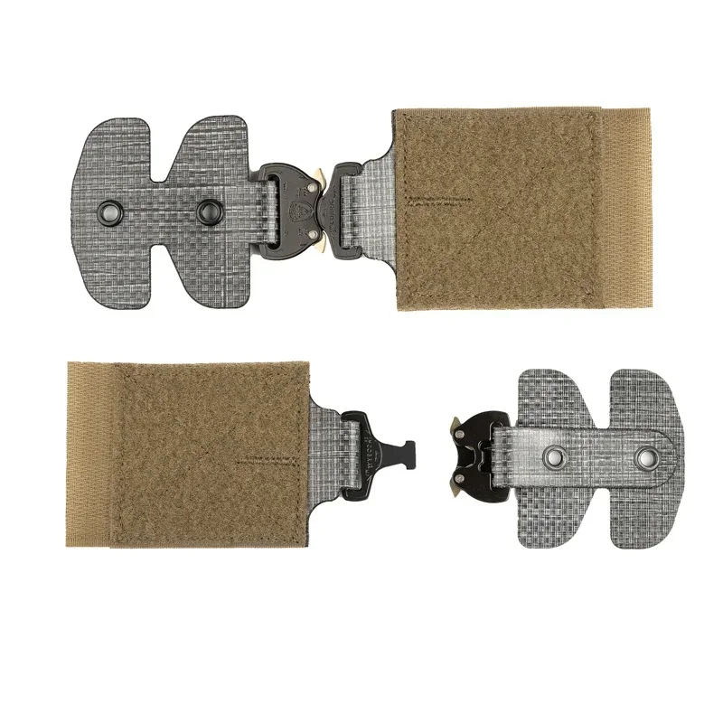 Chaleco táctico Airsoft liberación rápida para placas con hebilla - imagen 4