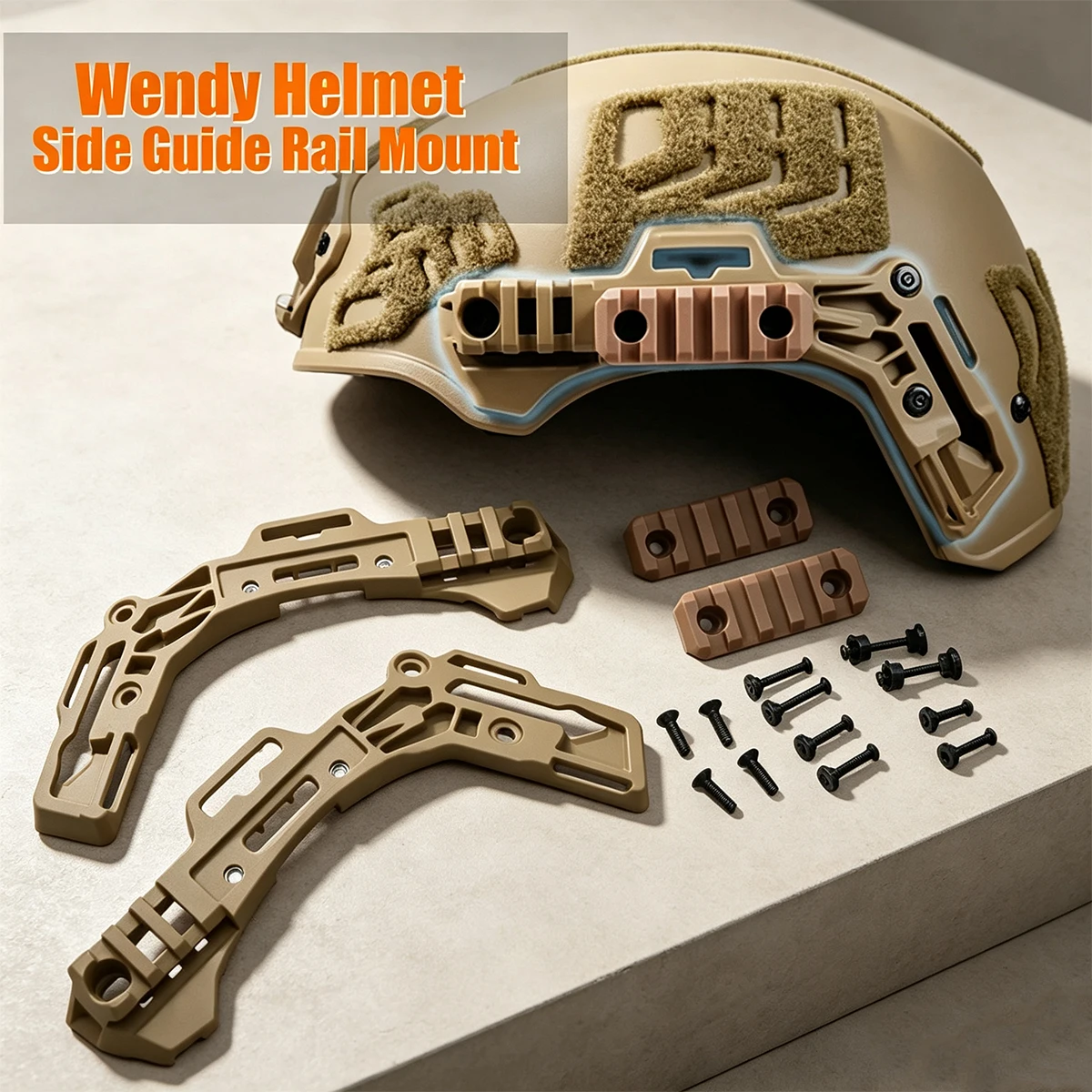 Wendy 2.0/3.0: adaptador de riel lateral para casco - imagen 5