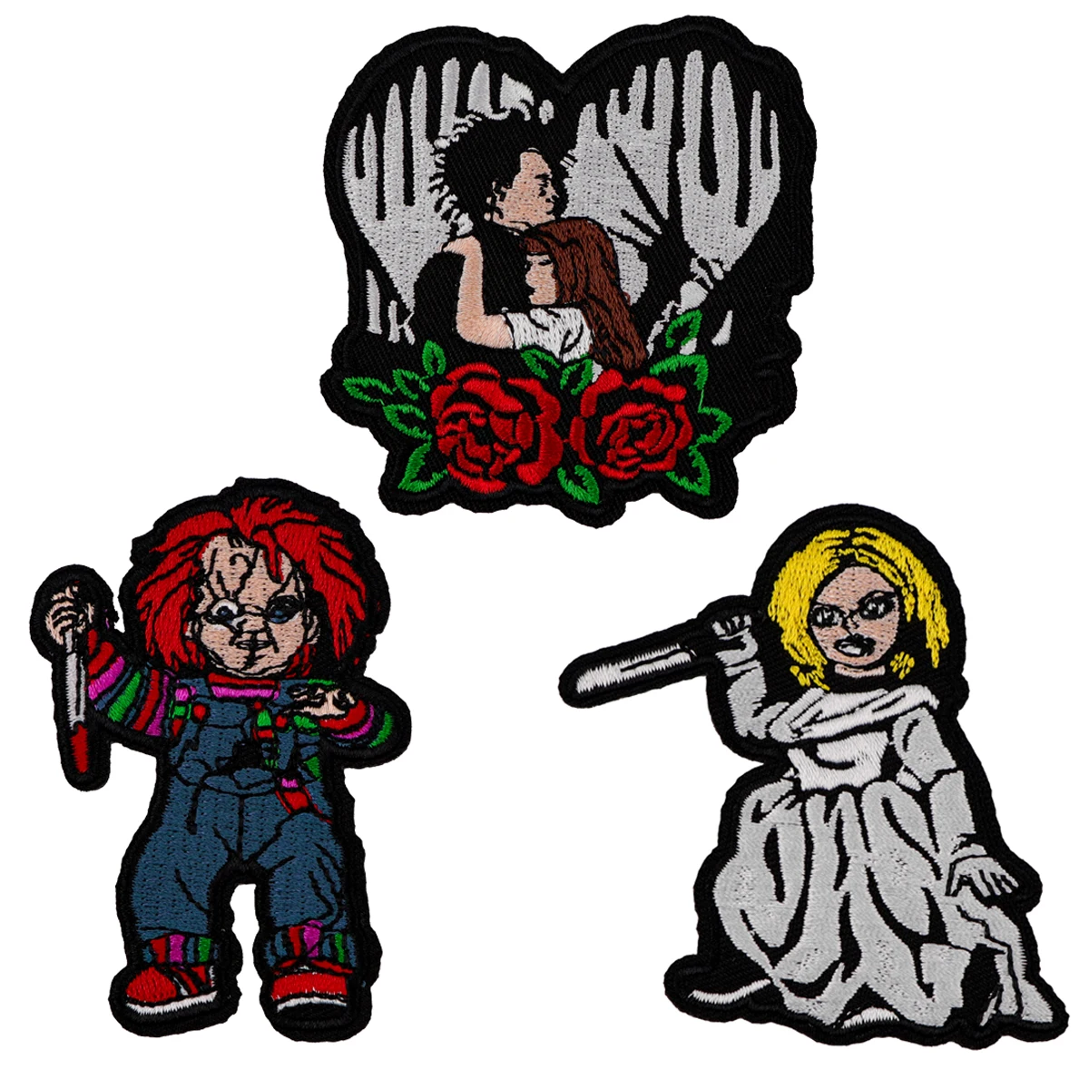 Parche bordado Halloween - insignia para ropa, planchar o coser