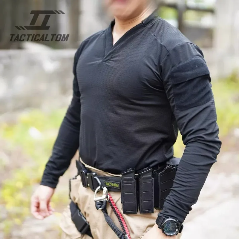 Camiseta táctica manga larga Velocity secado rápido transpirable