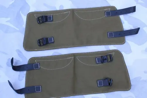 Leggings de lona con patrón camuflado