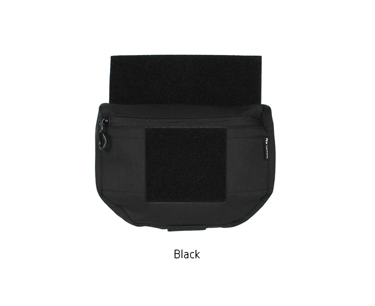 Detalle del diseño tipo dangler/drop para chest rig