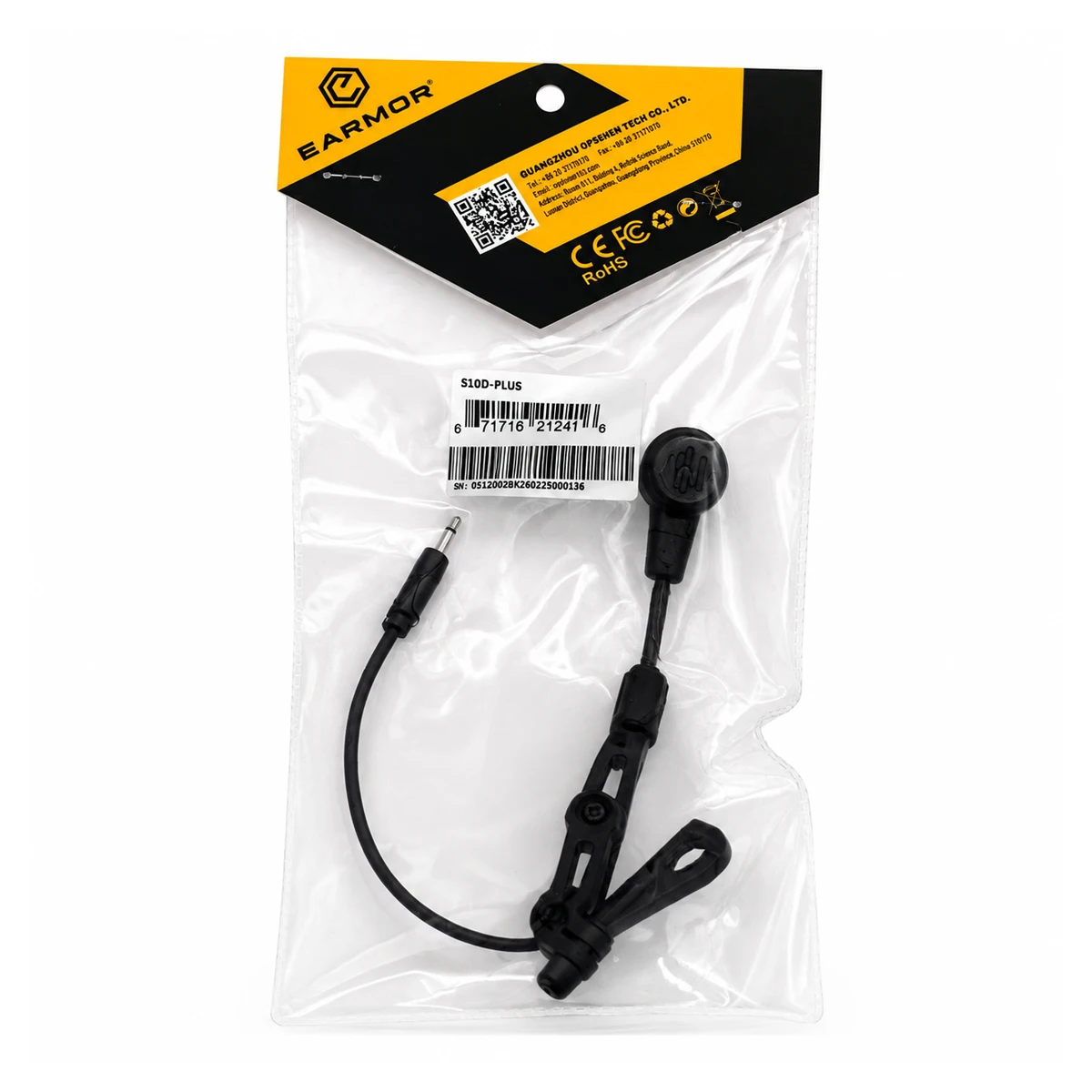 EARMOR Micrófono táctico desmontable para auricular de comunicación - imagen 4