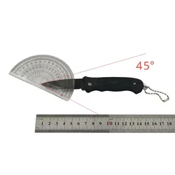 Cuchillo de supervivencia plegable acero inoxidable para exteriores
