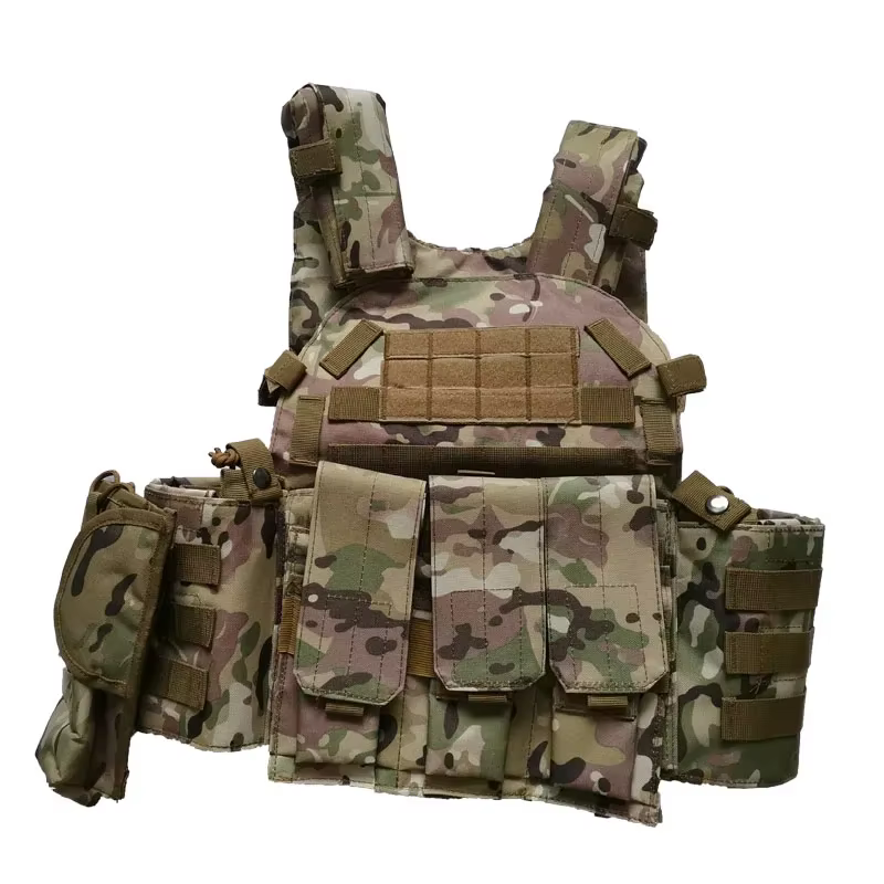Chaleco Táctico 6094 FG Multicam MOLLE para Airsoft y Paintball - imagen 5