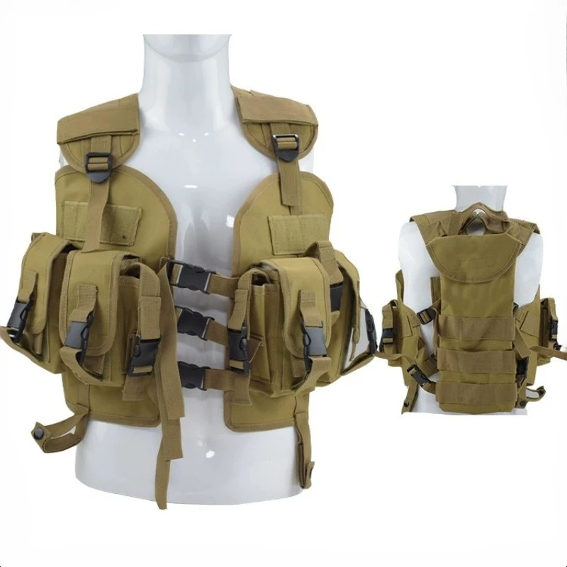 Chaleco Táctico de Camuflaje Ajustable para Airsoft y Caza - imagen 4