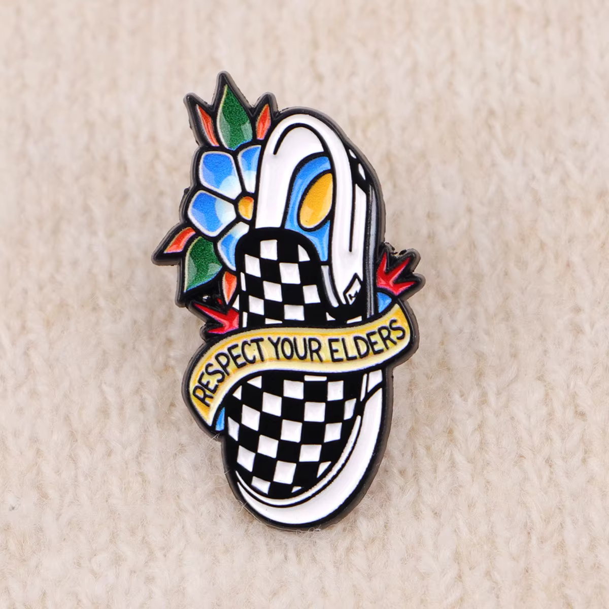 Estética punk/retro en pequeño accesorio