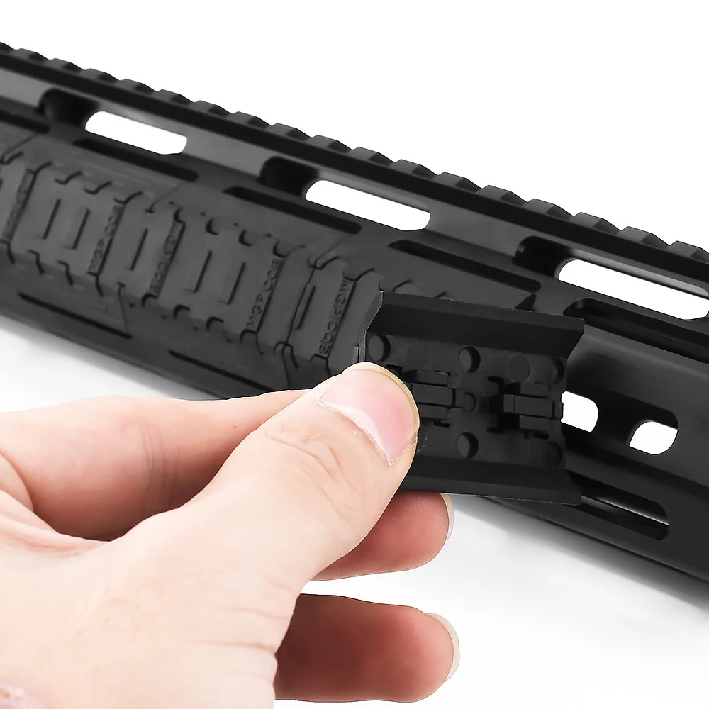Protectores M-LOK nailon antideslizantes para rail de fusil - imagen 4
