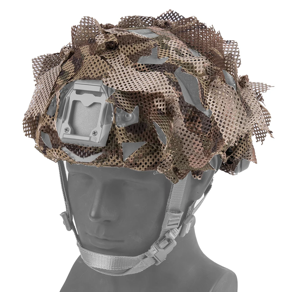 Funda para Casco 3D Camuflaje – Airsoft, Caza y Paintball - imagen 5