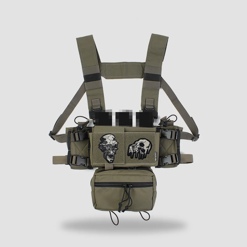 Parche táctico calavera Tactical Fear – Luminoso reflectante MOLLE - imagen 5