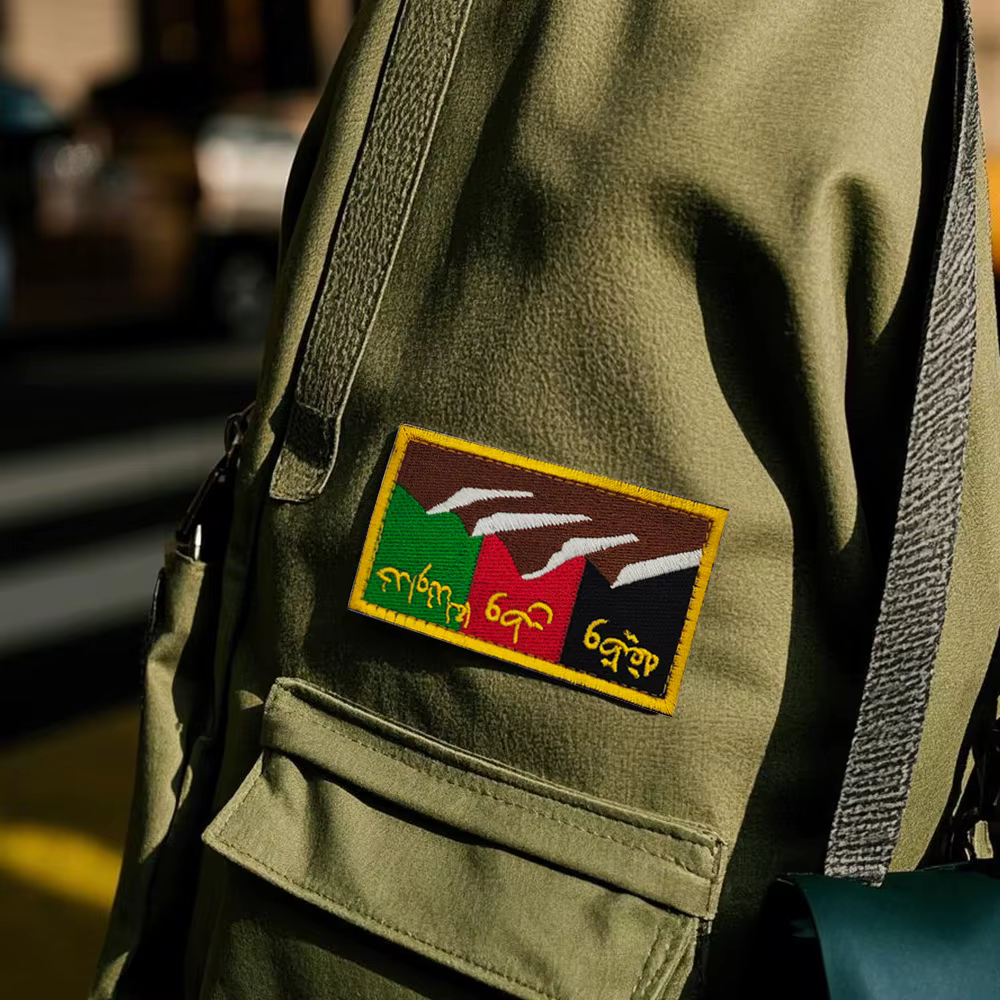 Brazalete táctico con gancho y bucle para insignia militar - imagen 3
