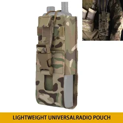 Bolsa porta radio MOLLE liberación rápida walkie-talkie táctico airsoft
