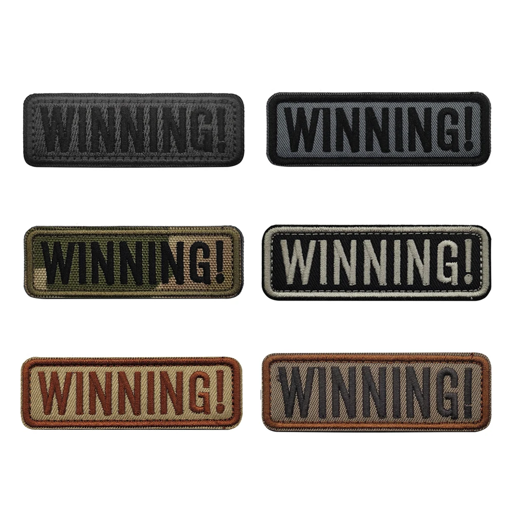 Parche bordado táctico motivacional Suerte y fe para hombro - imagen 5