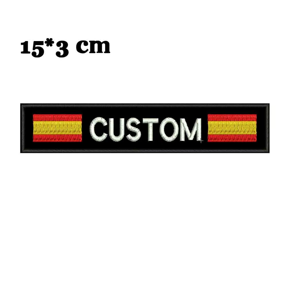 Parche bordado Ejército España – Diseño sangre - imagen 3