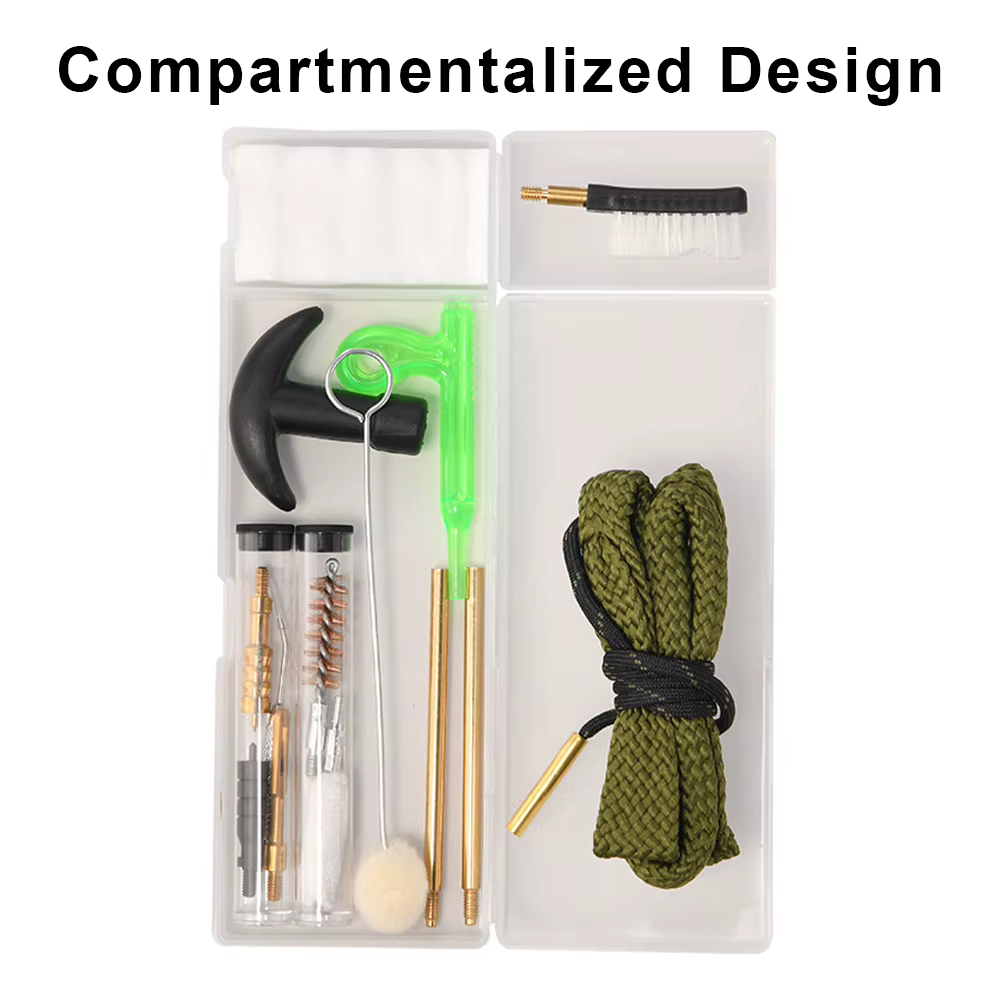Kit limpieza pistola 9 mm calibre 38 – Cepillos mantenimiento armas - imagen 2