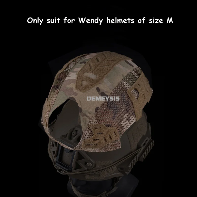 Wendy Funda de casco camuflaje ripstop para airsoft y caza