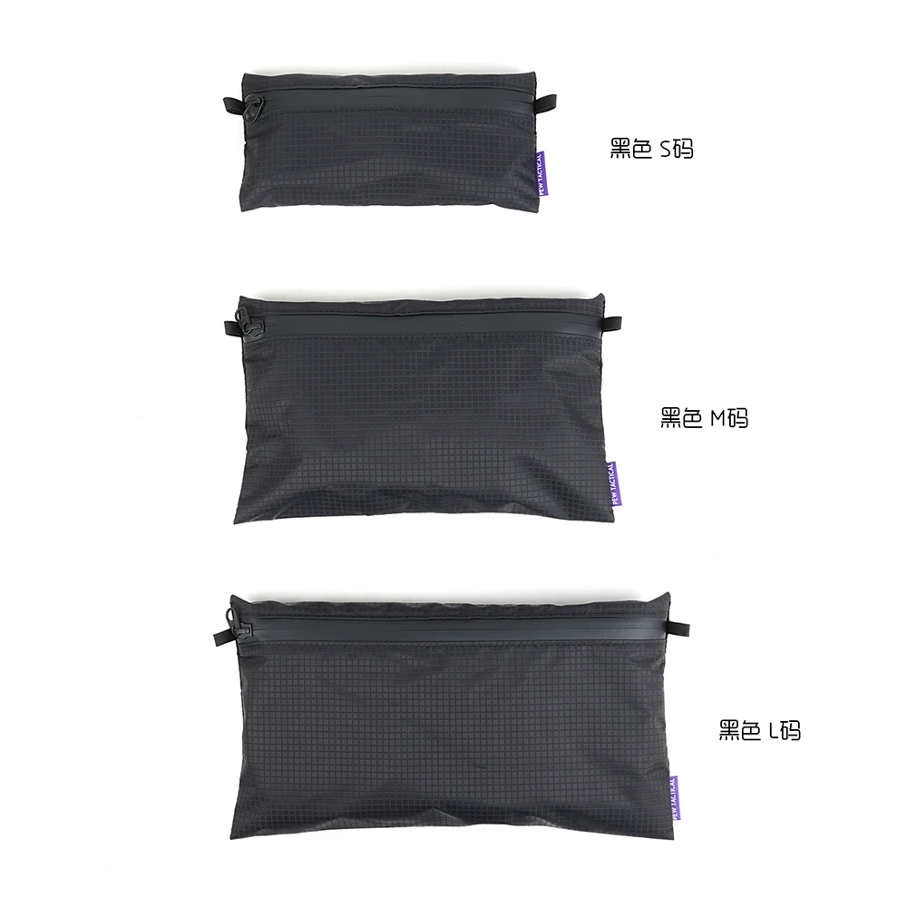 Bolsa compacta con cremallera para uso exterior
