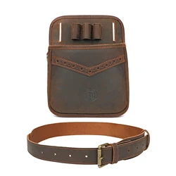 Tourbon funda táctica pistola cuero con bolsa cintura