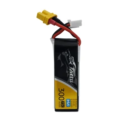 Tattu Batería LiPo 3S 11.4V 300mAh 75C XT30 para Drones FPV y RC