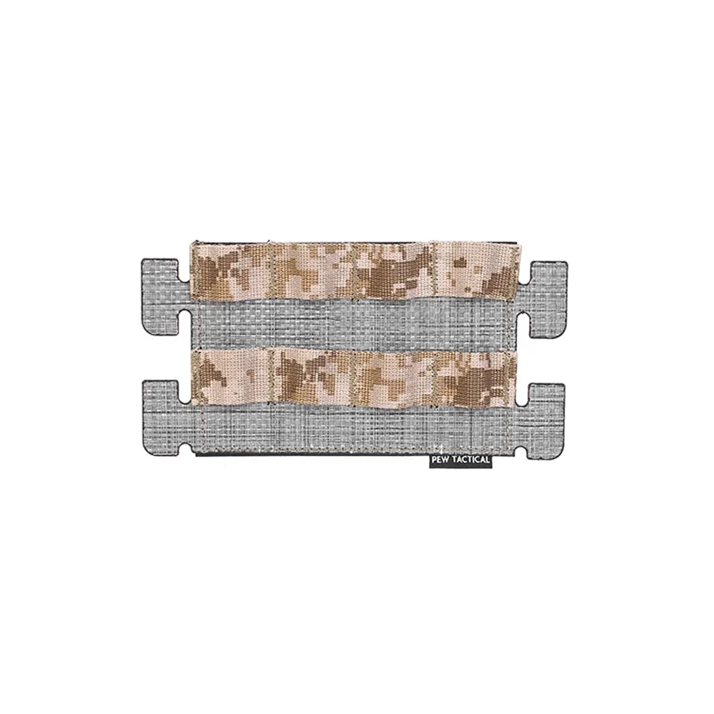 FCPC FCSK Panel de Pecho MOLLE Fibra de Carbono para Chaleco Táctico - imagen 4