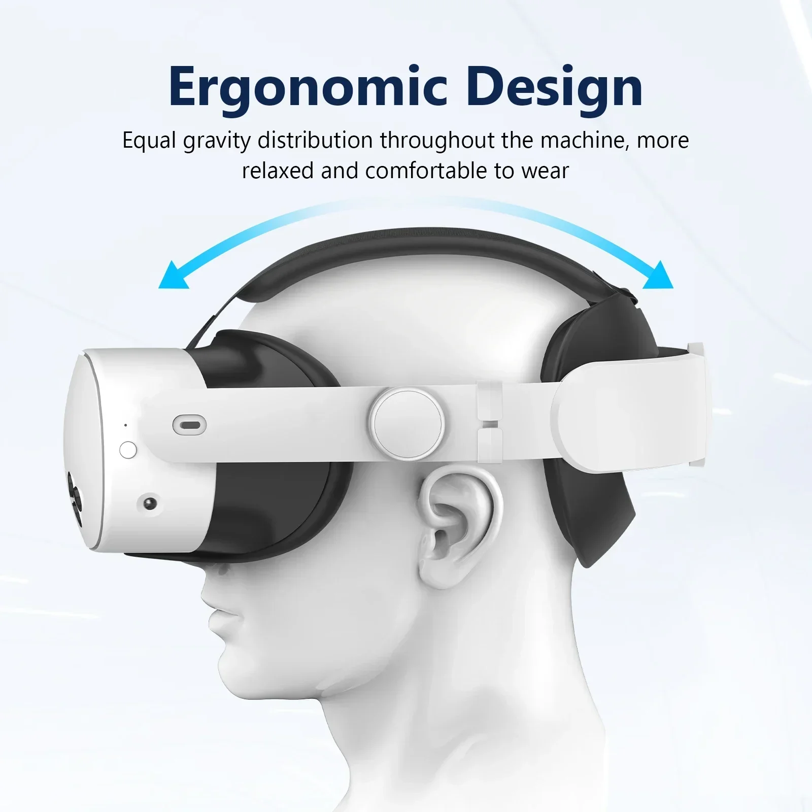 Correa ajustable Elite para Oculus Quest 3S compatible con Meta Quest 3 - imagen 3