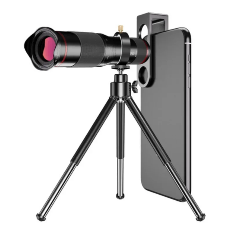 Lente monocular para móvil con zoom teleobjetivo HD, camping y aves - imagen 2