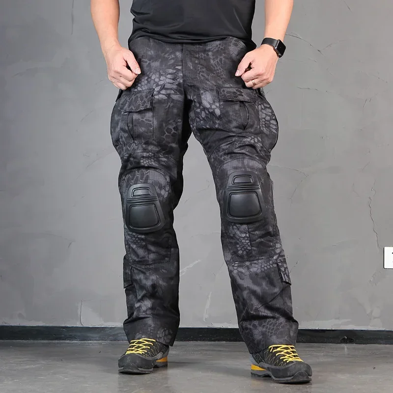 Emersongear EM7036 Pantalones Tácticos Cargo Ripstop Militar Hombre